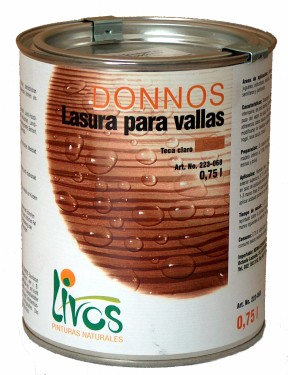 Lasura para vallas - Livos - DONNOS_223 Lasura para vallas - Livos - DONNOS_223