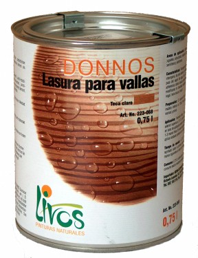 Lasura para vallas - Livos - DONNOS_223